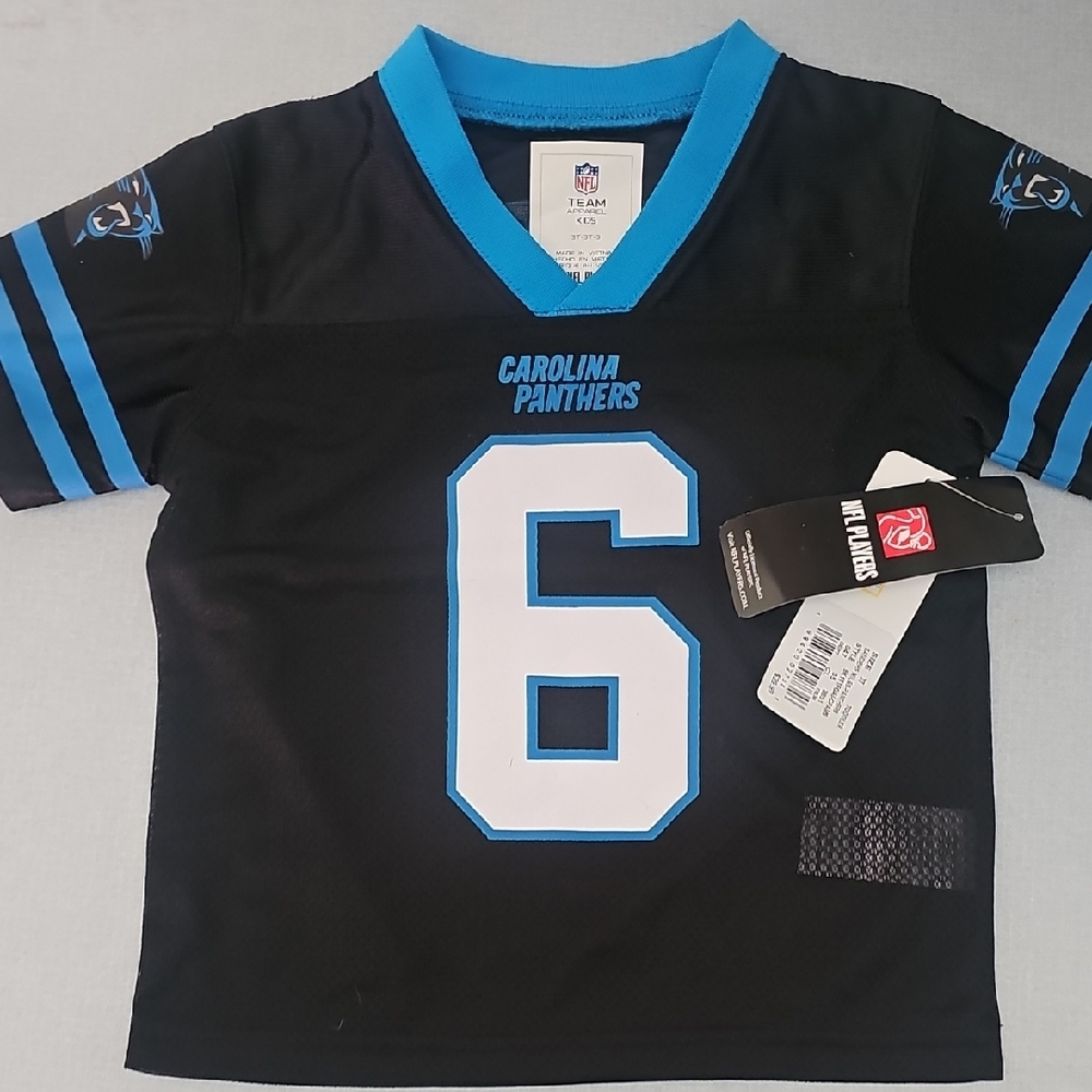 Black and Blue Carolina Panthers Jersey